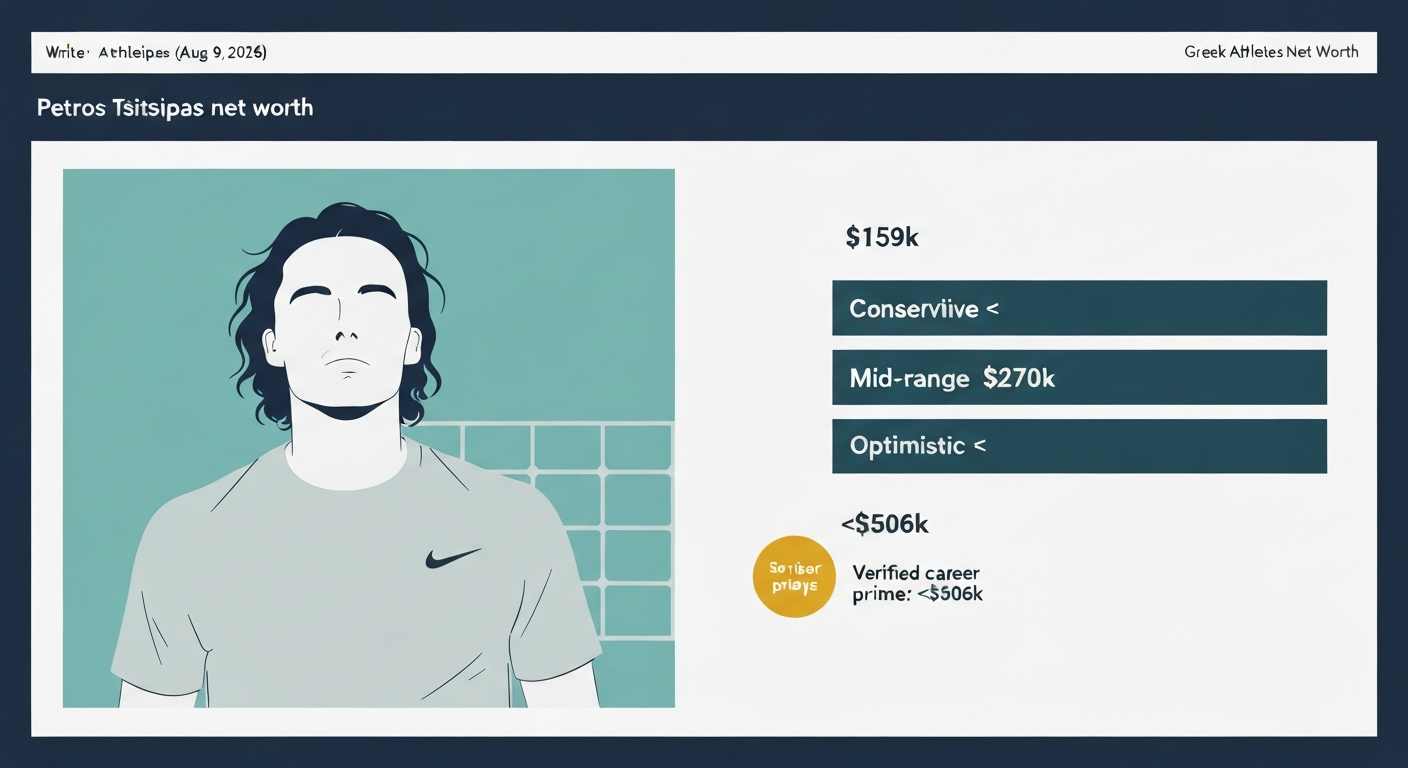 Petros Tsitsipas Net Worth 2026, Verified Earnings & Assets