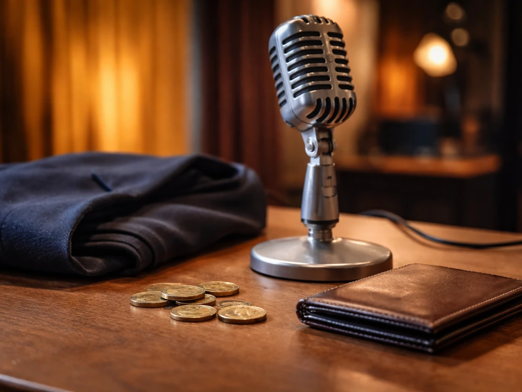 Greek film and TV comedy vibe symbolizing estimated net worth via media and finance cues